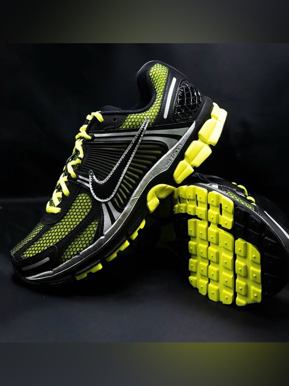 Nike Zoom Vomero 5 Black Lemon Venom Neon Yellow FB9149-702 Men’s Size 8
